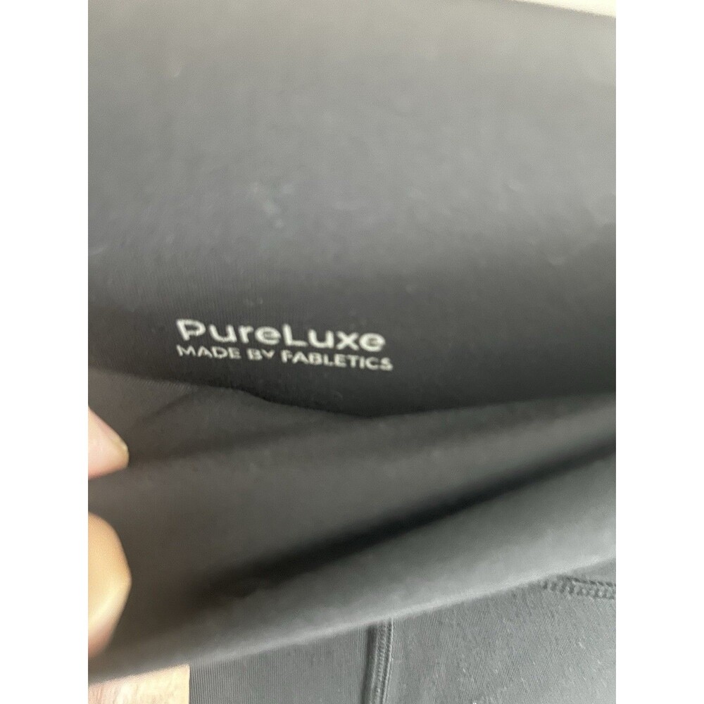 Fabletics PureLuxe Ultra High - Waisted 7/8 Legging - Size M - Black - Picture 2 of 6